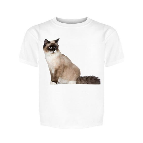 Birman Cat Tee Girl's -Image by Shutterstock
