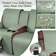 thumbnail image 3 of Aorsher 100% Waterproof Recliner Chair Cover, Recliner Chair Cover Furniture Protector with Elastic Straps for Kids, Reclining Couch Covers for Pets, Dogs, 3 of 12