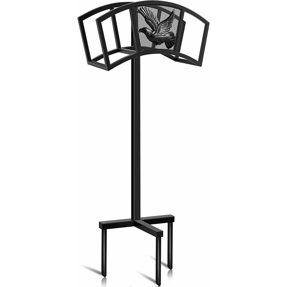Garden Hose Holder Stand Rack Water Hose Hanger Stake Freestanding