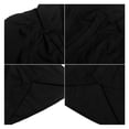 thumbnail image 4 of Toddler Preschool Graduation Cap and Gown Set Black Cap and Gown Set with Tassel Lapel Collar Graduation Ceremony Outfit, 4 of 5
