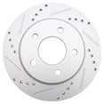 thumbnail image 2 of TRQ Rear Performance Brake Rotors Set Premium G-Coated Fits Select 2004-2013 Mazda 3, 2 of 5