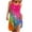 Pink, variant on OAVQHLG3B Summer Dress for Women 4th of July Outfits for Women Casual Round Neck Leisure And Entertainment Sling Digital Print Mini Dress