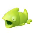 thumbnail image 1 of SHENMO 3 Animal Cable Protectors, Chameleon Dog Shark Biting Animal Cable Protector, Cute Biting Animal, Fits Most Mobile Phone Data Cables, 1 of 5
