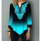 thumbnail image 1 of Blusa de mujer talla grande degradado para mujer ropa mujer S-5XLpangjing, 1 of 4