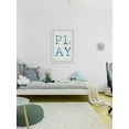thumbnail image 3 of Marmont Hill Blue Play Framed Wall Art, 3 of 6