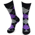 thumbnail image 6 of BG Premium Men's Dress Socks 3 Pairs Gift Set - Fits 10-13 - Solid, Striped, Argyle & More, 6 of 7