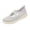 Gray, variant on Women's Cutout Mary Jane Flats, Knit Breathable Orthopedic Ballet Shoes, Round Toe Arch Support Casual Work Outdoor Walking Shoes Beige
