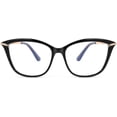 thumbnail image 2 of FEISEDY Blue Light Blocking Glasses Computer Glasses Women Men Cateye TR90 Frame B2772, 2 of 6