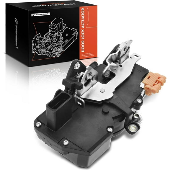A-Premium Door Latch Lock Actuator Compatible with Saturn Vehicles - Ion 2003-2007, Vue 2002-2005, Sport Utility, Sedan - Front Right Passenger Side, Replace# 15814067, 15900268