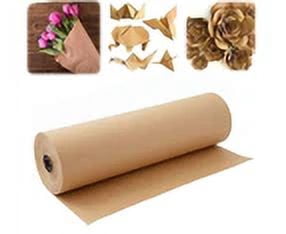 Kraft Wrapping Paper Roll 30Cmx30Meters Brown Wrapping Gift Birthday Party Wedding Packaging Package Craft Home Decor