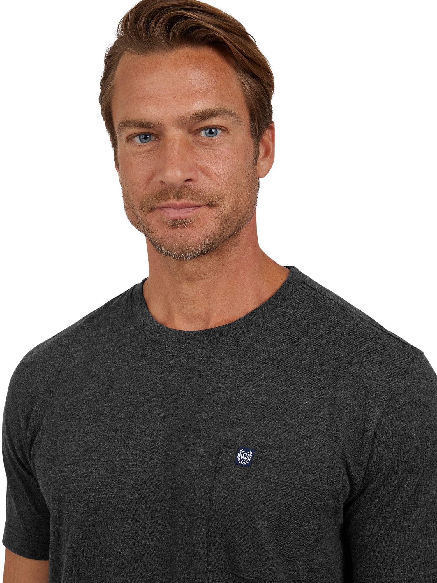 Chaps Men's and Big Men's Seacoast Wash Slub Pocket T-Shirt, Sizes S-3XL