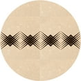 thumbnail image 1 of Ahgly Company Machine Washable Indoor Round Transitional Peru Brown Area Rugs, 7' Round, 1 of 7