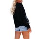 thumbnail image 4 of SAYOO Camisas elegantes para mujer, blusa de gasa con botones de manga larga de jacquard de color puro SAYOO  S M L XL XXL, 4 of 7