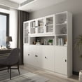 thumbnail image 2 of FAMAPY Combined Bookcase Kitchen Cabinet Display Cabinet Pantry 9Door-12Shelf, 2 of 5