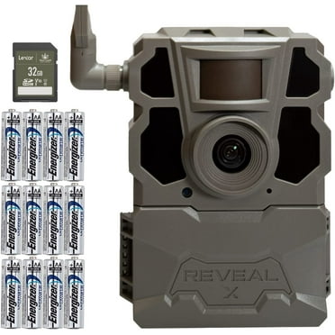 TACTACAM Reveal X Gen 2.0 LTE Cellular Trail Camera with Batteries and 32GB SD Card