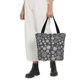 thumbnail image 5 of Disketp simple white Snowflake Bolsa de Hombro Casual para Mujer, Bolso Cruzado para Compras, Viajes y Uso Diario, 5 of 6