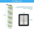 thumbnail image 3 of Filters For Bissell Crosswave X7 3011 3279 3055 Pet Pro Crosswave, 3 of 5