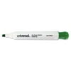 Universal 43654 Dry Erase Marker, Chisel Tip, Green, Dozen
