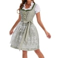 thumbnail image 4 of Womens German Oktoberfest Dirndl Dress - Short Sleeve Bavarian for Stage Performance, 4 of 6