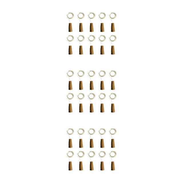 VONKY 10pcs Transform Space With Night Light Wine Bottle Lights Easy To Operate pink 3Set