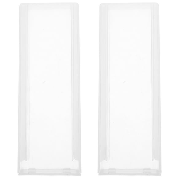 KAKOWELY Boîte Coulissante Rectangulaire en Plastique pour Microscope pour Laboratoire, 3.15x"X1.1"X0.71 Pouces