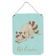 thumbnail image 1 of "Treasures Raccoon Welcome Metal Print, 16"" x 12"", Multicolor" Caroline's Treasures BB8569DS1216, 1 of 1