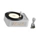 thumbnail image 4 of Altavoz portátil estéreo envolvente caja de música regalo de boda con ranura para tarjeta TF dispositivo de escucha de música clásico para escritorio Gris, 4 of 8