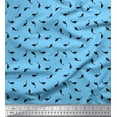 thumbnail image 1 of Soimoi Rayon Fabric Dot & Catfish Shirting Print Fabric by Yard 42 Inch Wide, 1 of 1