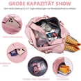 thumbnail image 4 of Sac de Sport Weekender à Grand Application, Durable, Imperméable et Grande Capacité pour Sports et Activités de Voyage (Gris), 4 of 6