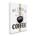 thumbnail image 4 of Stupell Industries Coffee Phrase with Bistro Stripe Food & Beverage Painting Gallery Wrapped Canvas Art Print Wall Art, 16 x 20, 4 of 8