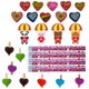 thumbnail image 1 of Juego de papelería de dibujos animados de juguetes de avión Lindas tarjetas de felicitación del día de San Valentín para niños JShteea libre de BPA, 1 of 8