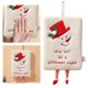 thumbnail image 4 of Toalla Baño Plato 9 X 7 Pulgadas Navidad Bordado para Rojo, 4 of 9