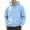Light Blue, variant on FENGYOU Mens Casual Full Zip Hoodie Long Sleeve Drawstring Hooded Sweatshirt Regular Fit Fleece Pullover Jacket with Pockets Black L