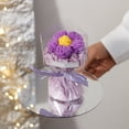thumbnail image 1 of Wzzjkit Crochet Flower Bouquet Knitted Flower, 1 of 6