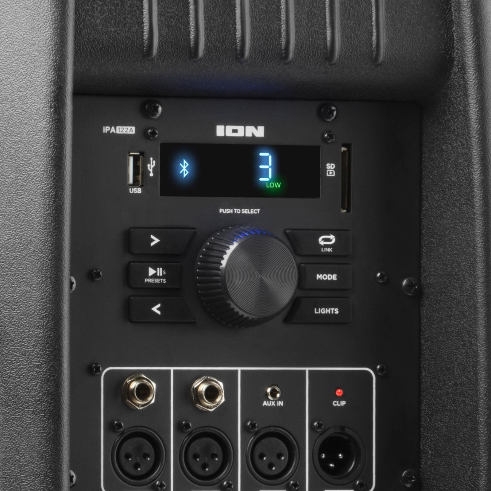 ION Audio Total PA Glow Max High Power Bluetooth Speaker System