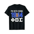thumbnail image 2 of Phi Beta Sigma Paraphernalia, Phi Beta Sigma Fraternity T-Shirt Selected Pure Cotton Fun Design Pure Cotton, Rich Patterns, Soft And Breathable, Casual And Versatile Halloween Christmas SM Steal My L, 2 of 7