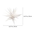 thumbnail image 2 of 1 Set Decorative Lantern Light 3d Star Festive Christmas Star Light (white), 2 of 3