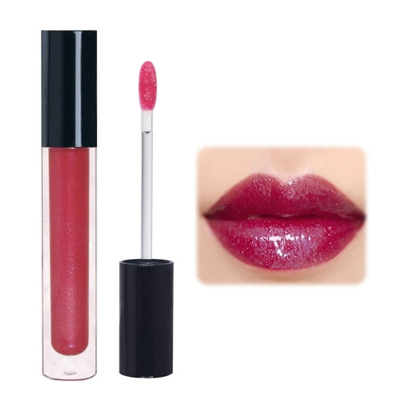 Lip Gloss, Shining Lip Gloss, Long-Lasting Party Makeup Lip Gloss, Smooth Non-Sticky Hydrating Lip Gloss for Holiday