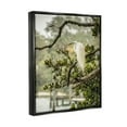 thumbnail image 3 of Stupell Industries Elegant Bird Perched Lakeside Tree Photograph Jet Black Floating Framed Canvas Print Wall Art, Design by Mary Lou Photography, 3 of 6