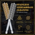 thumbnail image 5 of Hole Brush Cleaning Brush Set Steel Wire Hole Brush Set Stainless Steel Cleaning Brush for Electric Impact Drill, 5 of 7