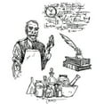 thumbnail image 2 of Tim Holtz Cling Rubber Stamp Set 7"x8.5", 2 of 2