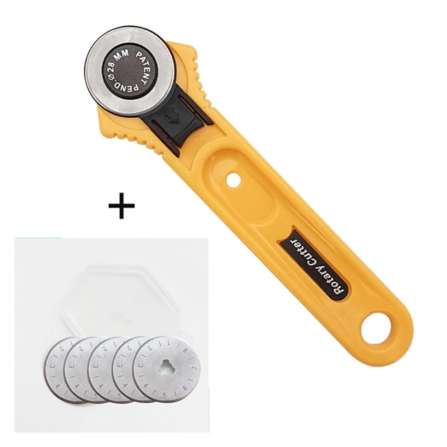 45/28mm Patchwork Roller Cutter For Cloth Cutting Fabric Paper Leather Craft Fabrics Rotary Wheel Knife DIY Sewing Accessories