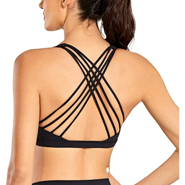Is That The New Light Support Criss Cross Backless Sports Bra