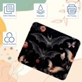 thumbnail image 3 of Bat Mousepad 8.3x9.8 Inch Square Non-Slip Rubber Bottom Printed Desk Mat - Suitable for Office and Gaming, 3 of 6