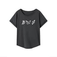 thumbnail image 1 of Camiseta de Mujer Fernando con Cuello Redondo Ropa de Calle Manga Corta S, 1 of 7