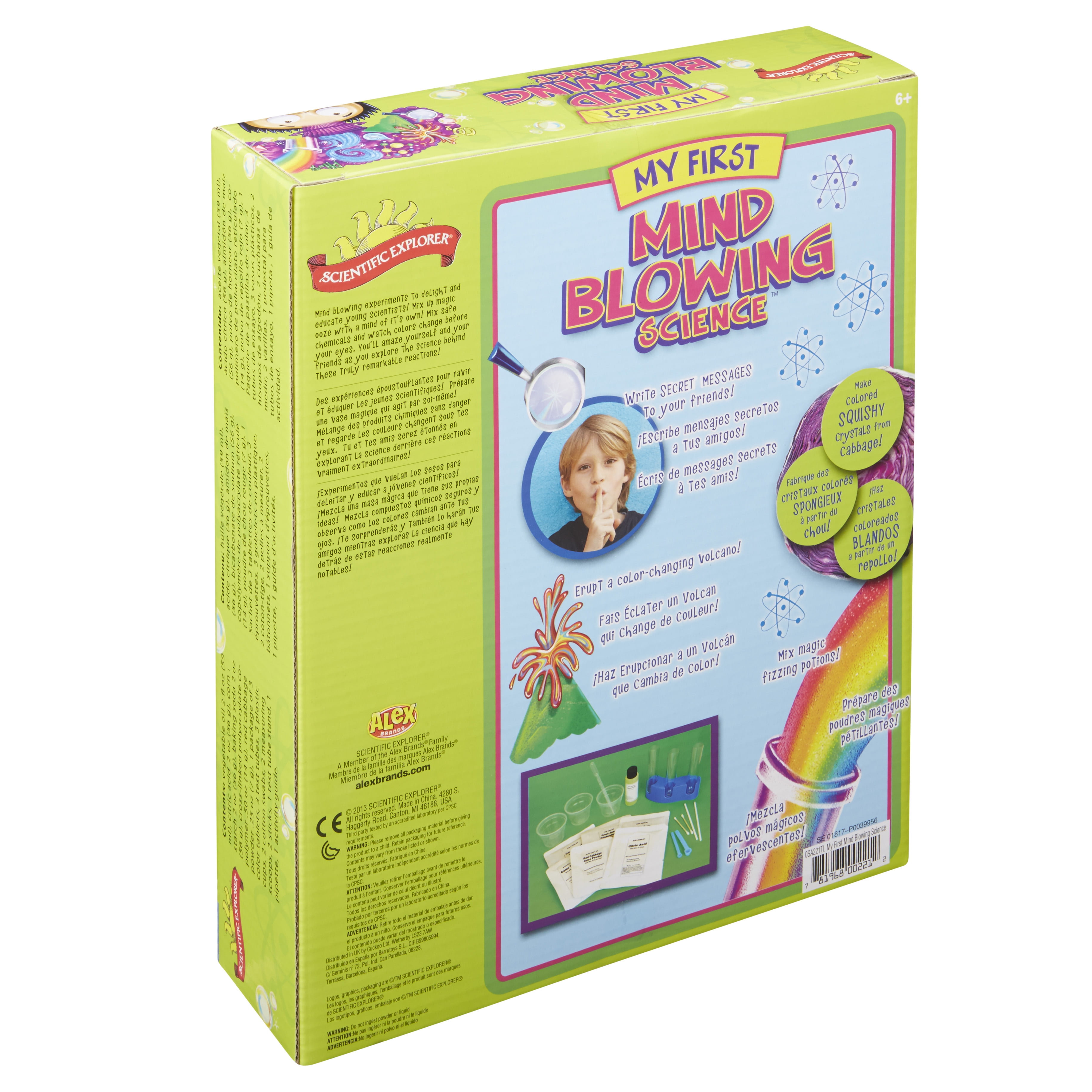 Scientific Explorer My First Mind Blowing Science Kit Walmartcom