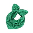 thumbnail image 1 of Zhuge Bufanda cuadrada de seda para mujer, bufandas de moda, ligeras, pequeñas, de color liso (verde), 1 of 4