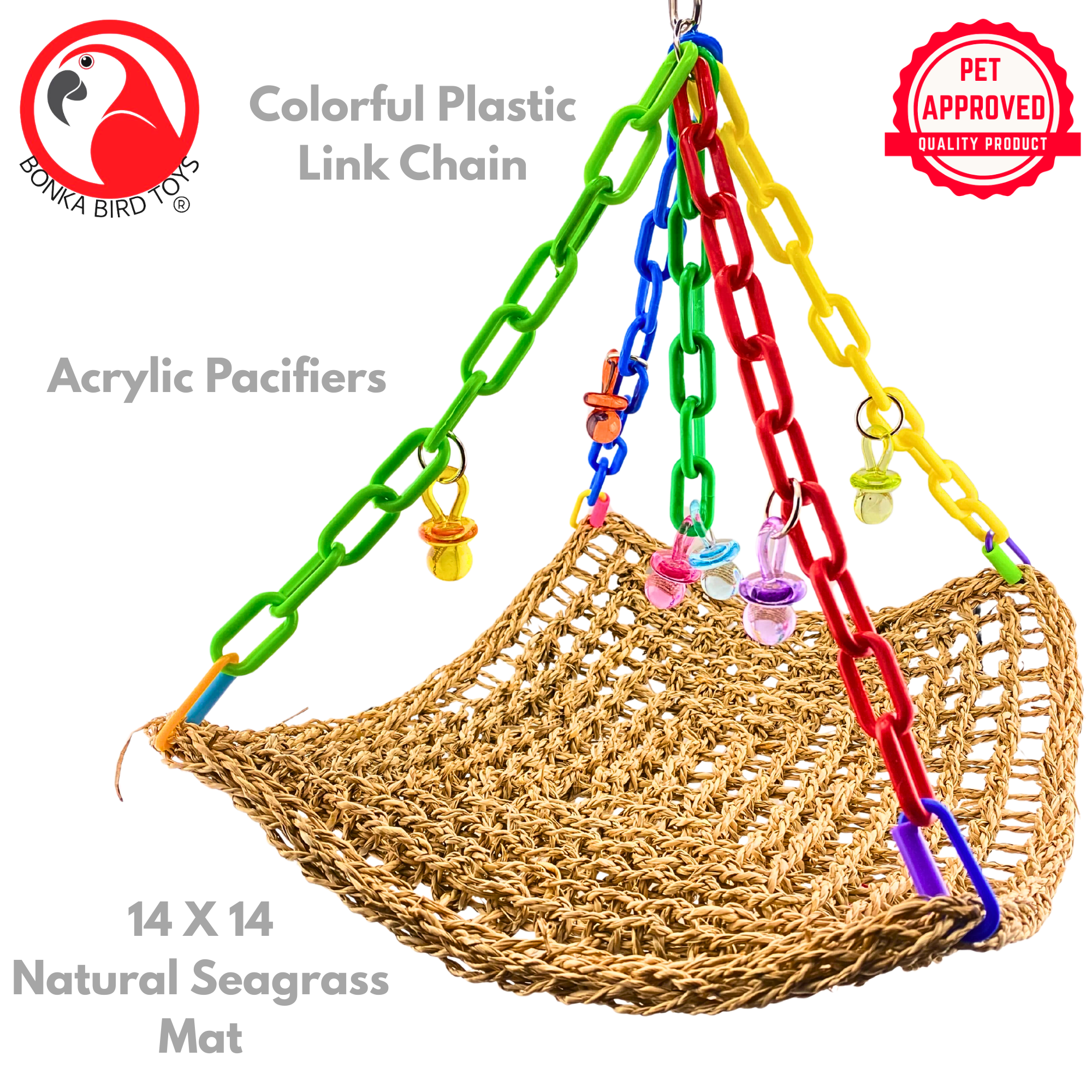 Bonka Bird Toys 1958 Large Platform Swing