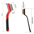 thumbnail image 3 of "Revitalize Your Tools With Our 6 Piece Wire Brush Set: Brass & Nylon Brushes For Ultimate Metal Removal & Deep Cleaning!", 3 of 9