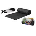 thumbnail image 2 of Cloudz Premium XL Travel Blanket with Bag - Black, 2 of 3